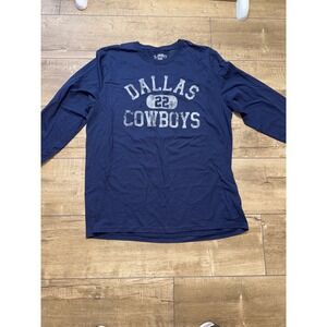 Dallas Cowboys E. Smith #22 NFL Football‎ Long Sleeve T-Shirt Mens 2XL